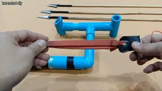 PVC slingshot Built with new technology & bamboo bow, built in ancient style.