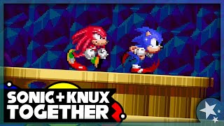 Sonic and Knuckles Together in Sonic 2! - Sonic 2 Absolute