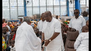 H.E JOHN DRAMANI MAHAMA AND HIS ENTOURAGE VISIT STEPHEN ADOM KYEI-DUAH (VOG) | #stephenadomkyeiduah