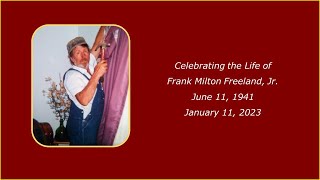 Frank Freeland Memorial Service