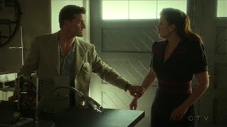 Agent Carter 02x06 scenes: Peggy and Daniel in the lab (after almost kiss)