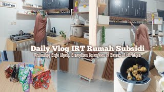 UNBOXING MEJA LIPAT MULTIGUNA 200.000 | MERAPIKAN BELANJA BULANAN | DAILY VLOG IRT DI RUMAH SUBSIDI