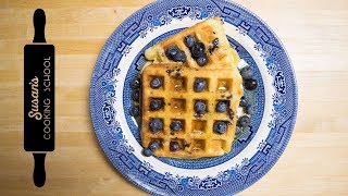 My Favorite Blueberry Waffles!