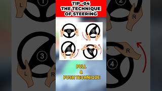 Tip 4 - The Technique of Steering - Pull and Push Method | #drivinglesson!