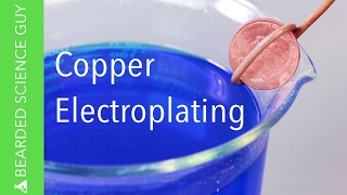 Copper Electroplating Experiment - Faraday's Law of Electrolysis (Chemistry)