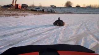 Ready to Ice: KTM XBOW snowtubing