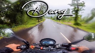 MONSOON RIDE IN DANG | SOLO | AHWA DANG WATERFALL | AHWA-DANG 2022 | DOMINAR 250 | MG ZONE