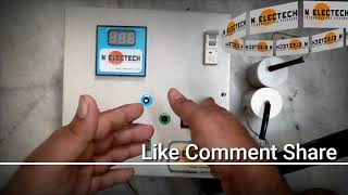 Features of Automatic Smart Water Pump Controller with Double Contactor- easy to install -N Electech