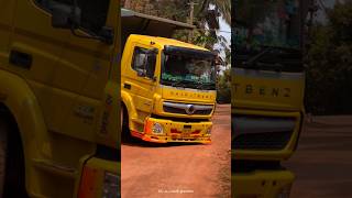 ഇപ്പോ തട്ടിയേനെ...👀Bharatbenz Tipper Lorry #viral #shorts