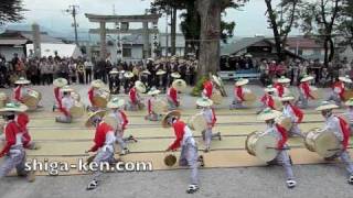 Ibuki-yama Taiko Odori Drum Dance 2010 伊吹山奉納太鼓踊り