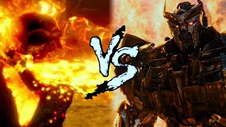 Ghostrider Vs Scourge - Epic Supercut Battle!