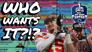 *LIVE* 1QB 3WR .5 PPR Redraft | GRFN Mock Draft Tournament Semi Final Rd 1