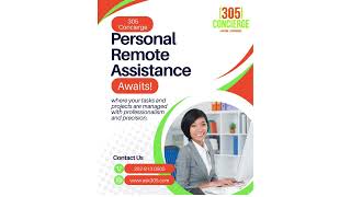 305 Concierge Personal Remote Assistance: Your Virtual Solution for Every Need