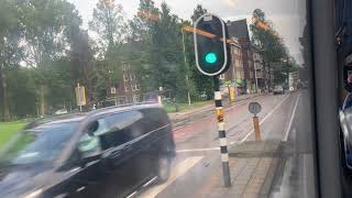 Busrit GVB Amsterdam: Buslijn 15 Station Amsterdam Zuid naar Station Amsterdam Sloterdijk als Diesel