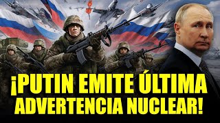 ¡𝗠𝗮́𝘅𝗶𝗺𝗮 𝗧𝗲𝗻𝘀𝗶𝗼́𝗻! | Rusia da Ultimátum de ataque nuclear a este país