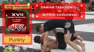 Damian TARASIEWICZ vs Witold KOZŁOWSKI - Finał Adult Śr. Zaawansowany -70 kg | Puchar Polski ADCC