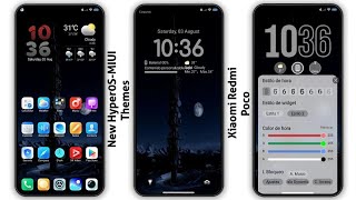 3 New HyperOS-MIUI Themes for Xiaomi,Redmi,Poco | Best HyperOS-MIUI Themes😱
