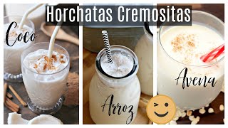 3 Recetas de Horchata Cremositas y Deliciosas! + Tip de Cocina 🙌🏼