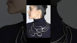 wire bending necklace making process #shorts_ #shortvideo #shorts #shortsviral #shortsfeed #etsy