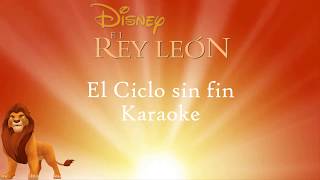 El ciclo sin fin | El rey león | Karaoke☀️🦁