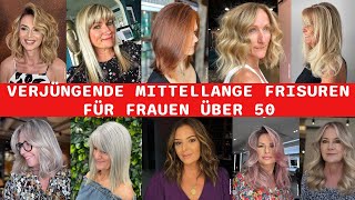 20 Verjüngende Mittellange Frisuren Für Frauen Über 50