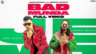 Bad Munda : Jass Manak Ft. Emiway Bantai || Latest Punjabi Songs 2021|| Feel Your Soul || #Shorts