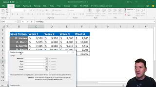 Microsoft Excel Offset Function