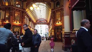 London walk: Sunset in the City - Bank, Cheesegrater, Leadenhall, Lloyd’s, Sculptures, Walkie Talkie