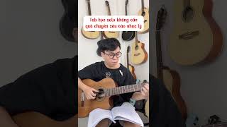 Bí kíp guitar solo dễ học cho các bạn mới tập solo