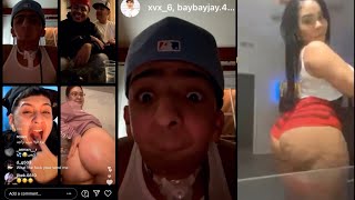 XvX_6 has girls twerk on live