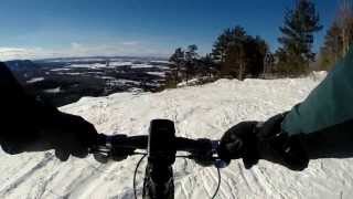 Ride to Lost Mountain. Surly Moonlander Fat Bike. Gopro Hero3+ Black