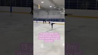 One day I looked around and realized my dreams had come true. 💖 #figureskating #iceskating #skater