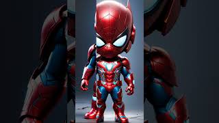 Spiderman X Ironman #ai #shorts #spiderman #ironman #avengers #marvel