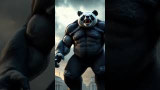 Ai fusion | hulk and panda #ai #aigenerated #animalfusion #aigeneratedart