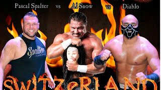 AL SNOW vs. DIABLO vs. HAKEEM WAQUR vs. PASCAL SPALTER (Four Way Match @ King of Switzerland III)