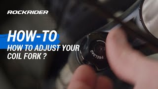 TUTO 🔧 How to adjust your coil fork ? By ROCKRIDER