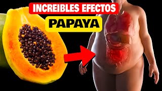 la PAPAYA tendra estos EFECTOS en tu CUERPO si la IMPLEMENTAS en tu DIETA!