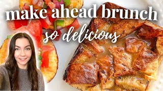 DELICIOUS Prep Ahead Christmas Breakfast | Simple Step By Step Brunch | Taylor Marie Motherhood