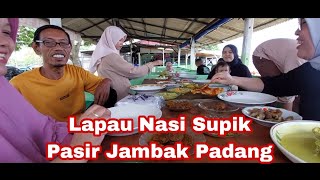 Makan enak di Lapau Nasi Supik Pasir Jambak Padang l Beach and restaurant l West Sumatra l Indonesia