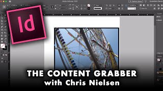 Using the Content Grabber on Graphics in InDesign