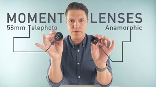 Moment 58mm Tele and Anamorphic lenses. Amazing lenses for your smartphone camera!