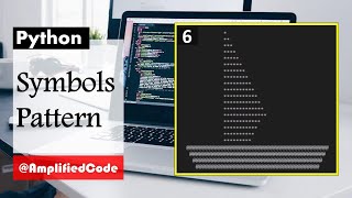 6. Boat Symbol Pattern Project Code | Python Programming