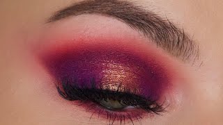 Purple & Gold Eye Makeup Tutorial | HelenVarik