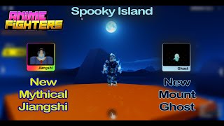 Spooky Island Rewards + New Mythical Jiangshi in Anime Fighters.