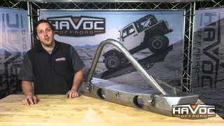 Crawler Conceptz Ultra Series Front Bumper With Stinger And Tabs - HavocOffroad.com