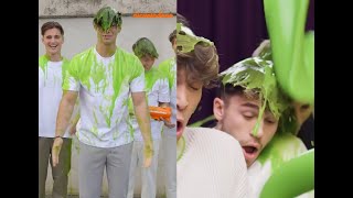 Elevator Boys Get Slimed  . . .  Twice!