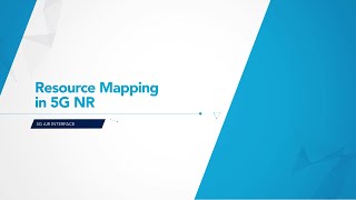 Resource Mapping in 5G NR