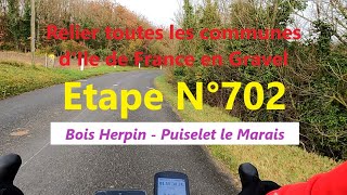 #0702 - 91 - Bois Herpin - Puiselet le Marais - 6.2 km (2770.3 km)