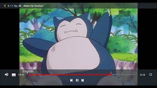 Snorlax Wakes Up in (4 Languages)