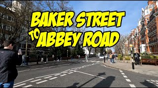 From Sherlock Holmes to the Beatles: Walking from Baker Street to Abbey Road #walkingtour